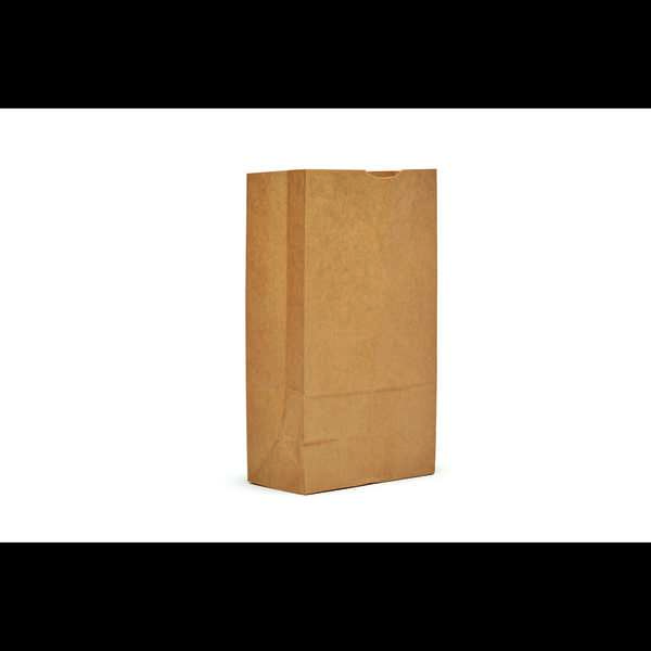 Ajm Packaging AJM 12# Natural Kraft Bag, PK500 GB12NP5C